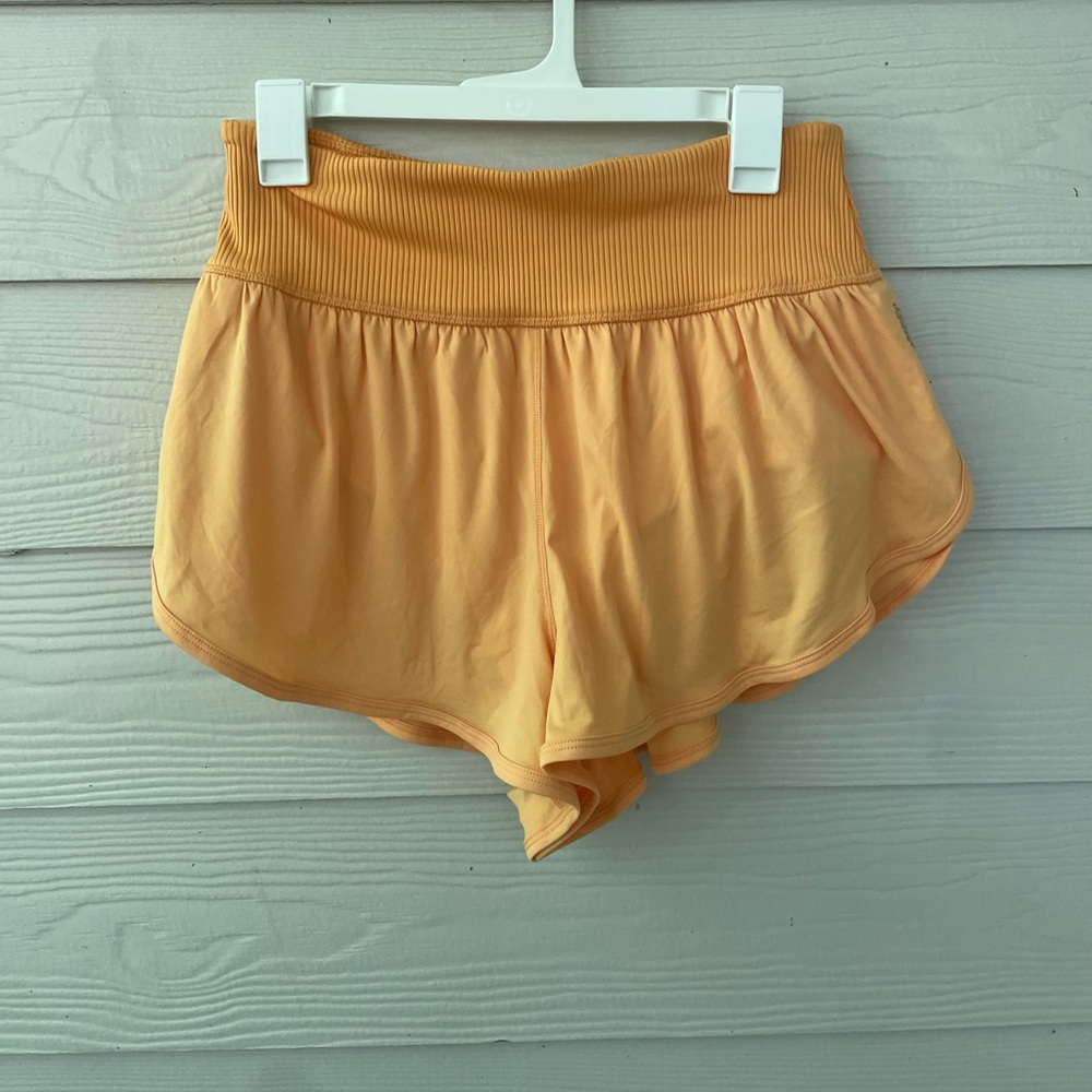 FP Movement by Free People Orange High-Rise Athletic Shorts